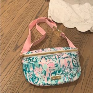 Lilly Pulitzer Bum Bag and Hair ribbon